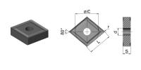 CNMG120408-GR-HFR8125 Пластина токарная HardForce