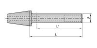 BT40-D40-300 Контрольная (тестовая) оправка