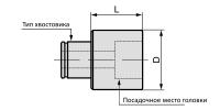 LBK1-1-100 Удлинитель расточной оправкки