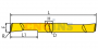 2PSBTR5-25L-R0.2-KTX Мини-резец для продольного растачивания двухсторонний