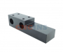 C20-H20-50 Держатель осевого инструмента (MetalCraft) для токарного станка, двойной