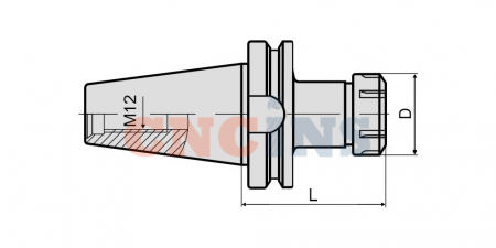 BT30-ER32-200 Патрон цанговый