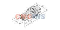 HSK63A-HC20-90 Гидропластовый патрон